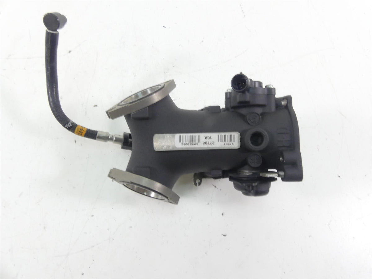 2015 Harley FXDF Dyna Fat Bob Throttle Body Fuel Injection Injectors 27708-10A {{ shop.shopifyCountryName }} - Mototech271