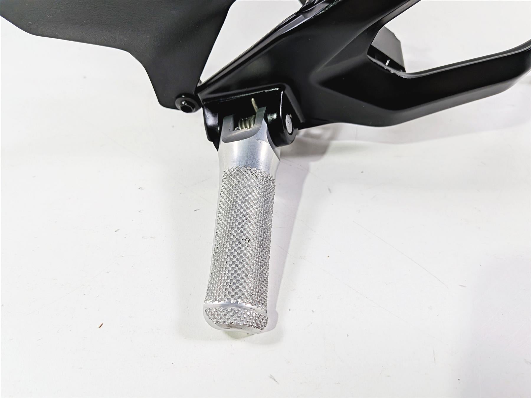 2023 Ducati Streetfighter V4 Black Right Rider Foot Peg & Mount 82414002AB-Mototech271