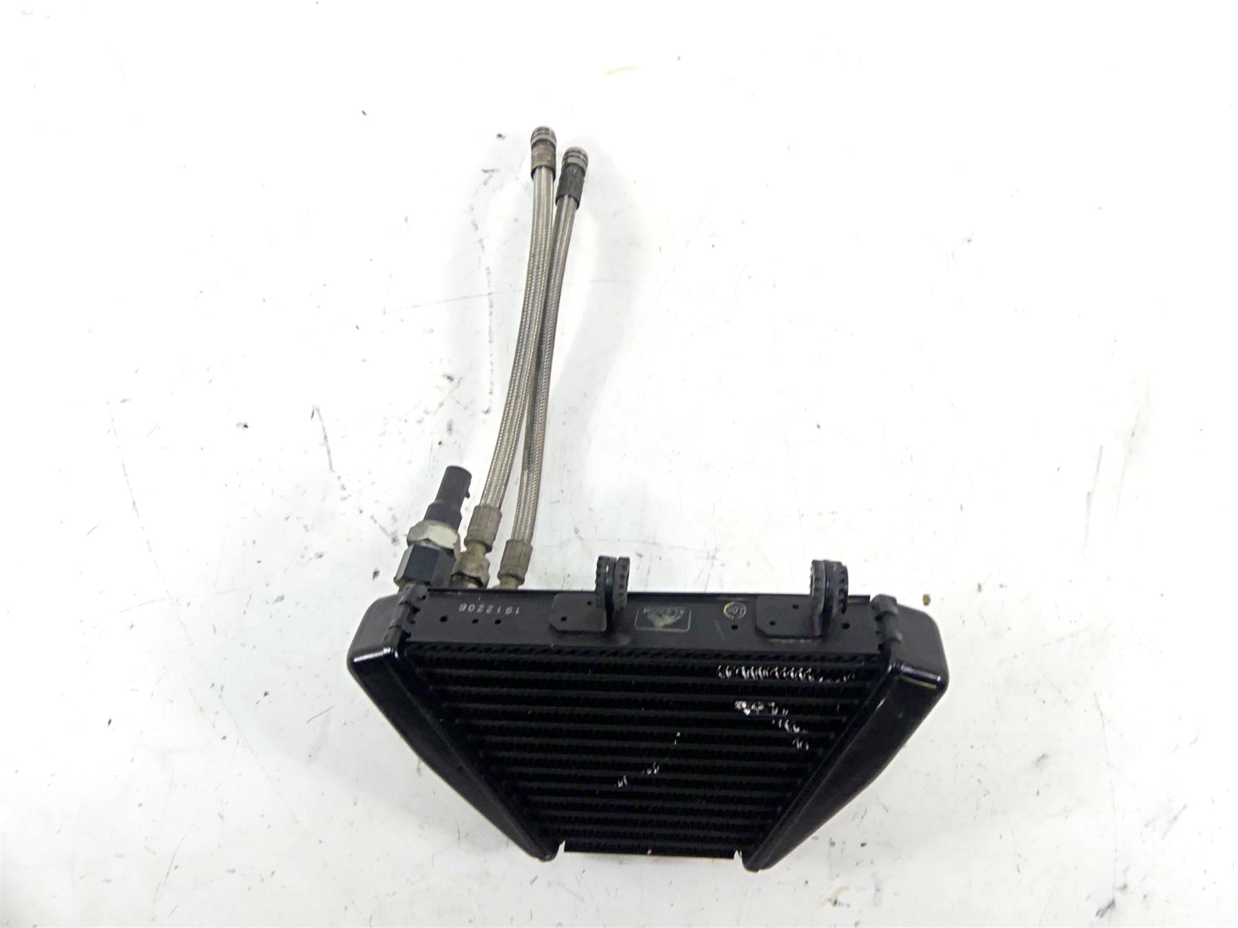 2013 Ducati Diavel Red Oil Cooler Radiator & Lines Set 54840941C {{ shop.shopifyCountryName }} - Mototech271