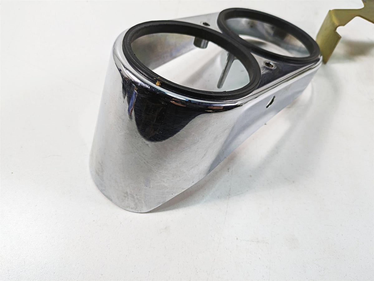 2000 Harley Dyna FXDL Low Rider Chrome Gauges Speedo Tacho Housing 67185-95 {{ shop.shopifyCountryName }} - Mototech271