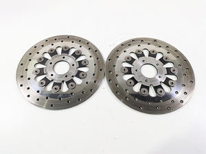 2009 Harley Touring FLHX Street Glide Front Brake Disc Rotor Set 41500048 | Mototech271