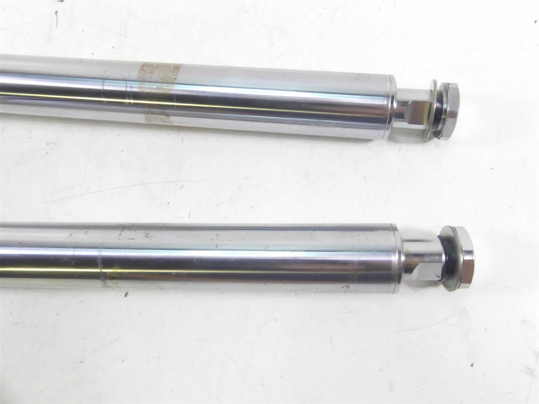2002 Harley Softail FXSTDI Deuce Straight Front Fork Leg Set 41mm -Read 46064-00 {{ shop.shopifyCountryName }} - Mototech271