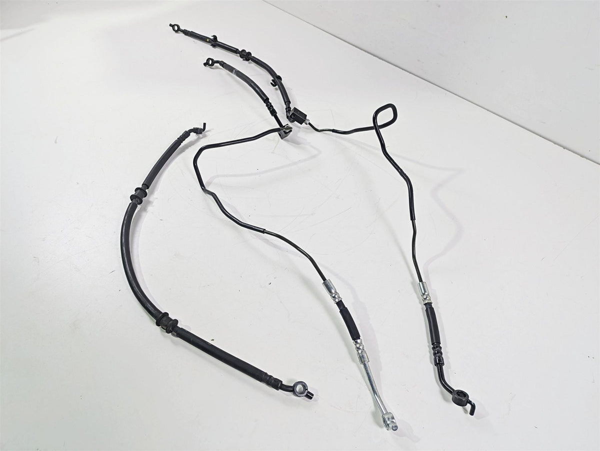 2024 Kawasaki ZX6R ZX636 Ninja Front Abs Brake Line Hoses 43095-0780 43095-1894 {{ shop.shopifyCountryName }} - Mototech271