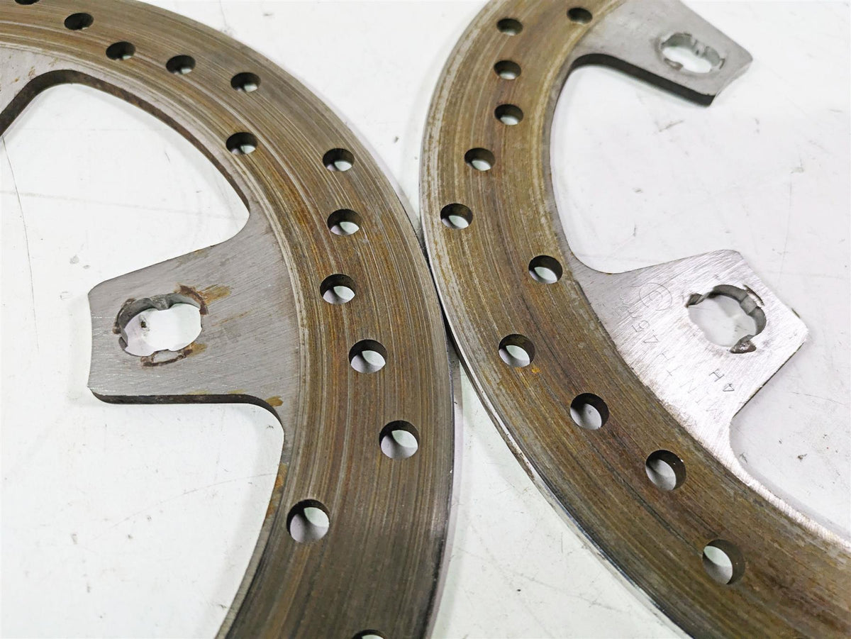 2015 Harley Touring FLHTKL E -Glide Low Front Brake Rotor Disc Set 41500017 {{ shop.shopifyCountryName }} - Mototech271