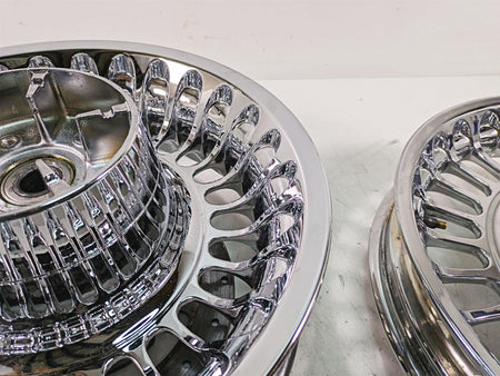 2010 Harley Touring FLHTCU Electra Glide Front Rear Chrome Wheel Set 43300161 {{ shop.shopifyCountryName }} - Mototech271