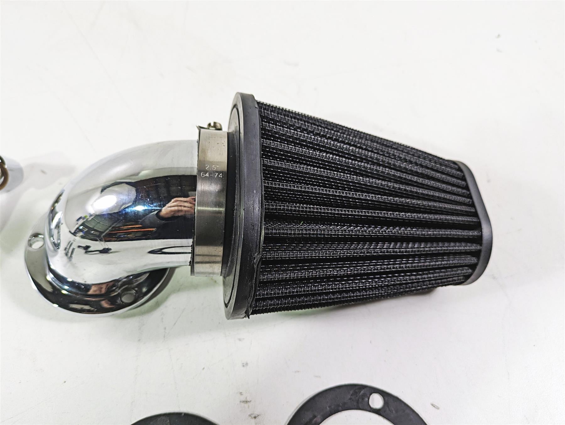 2017 Harley Dyna FXDB Street Bob DNA Specialty Cone Air Cleaner M-AF-2010 {{ shop.shopifyCountryName }} - Mototech271