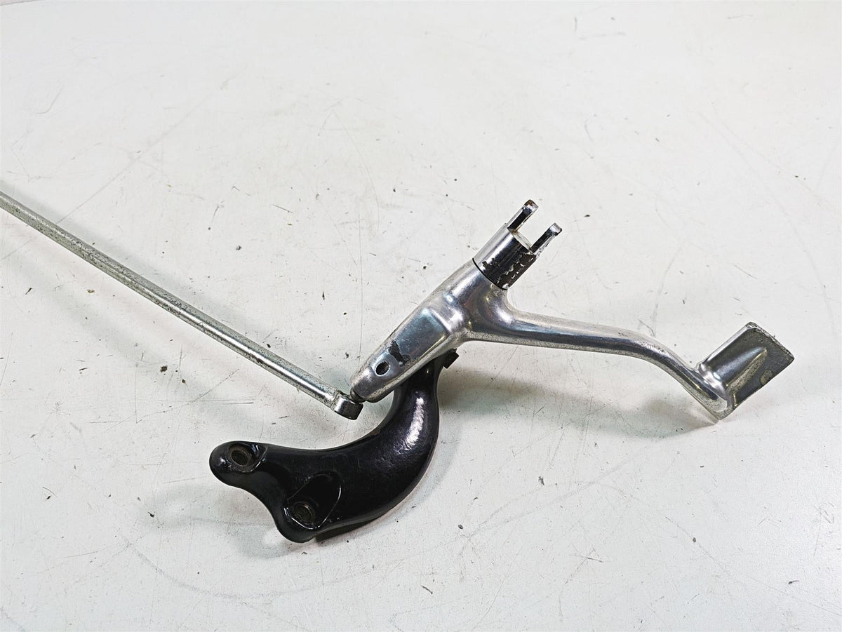 2007 Harley Sportster XL1200 C Front Right Footpeg Mount & Brake Pedal 42652-04 {{ shop.shopifyCountryName }} - Mototech271