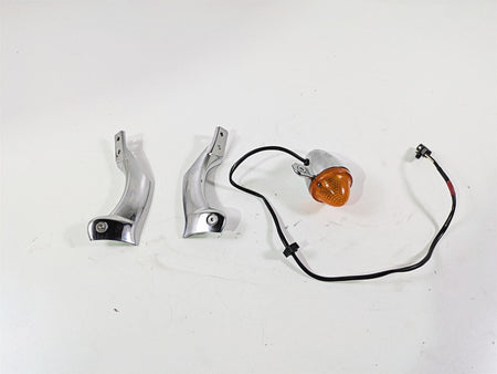 2006 Triumph Rocket 3 Front Blinker & Bracket Mount Set T2701111 T2701100 {{ shop.shopifyCountryName }} - Mototech271