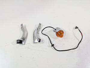 2006 Triumph Rocket 3 Front Blinker & Bracket Mount Set T2701111 T2701100 | Mototech271
