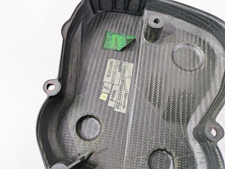 2013 Ducati Hypermotard 821 SP Carbon Fiber Timing Belt Cover Set 24511401A {{ shop.shopifyCountryName }} - Mototech271