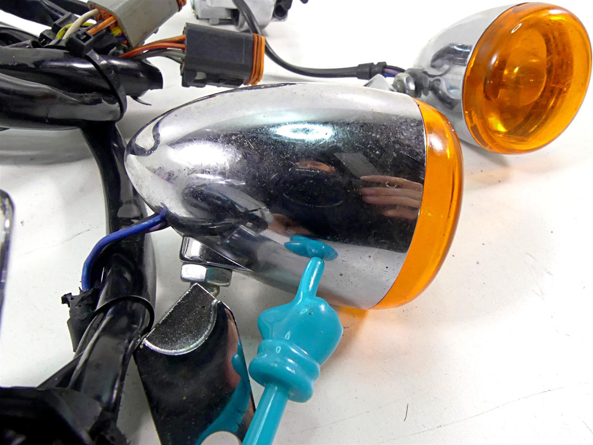 2005 Harley VRSCSE CVO V-Rod Left Right Hand Chrome Control Switches 71682-06 {{ shop.shopifyCountryName }} - Mototech271
