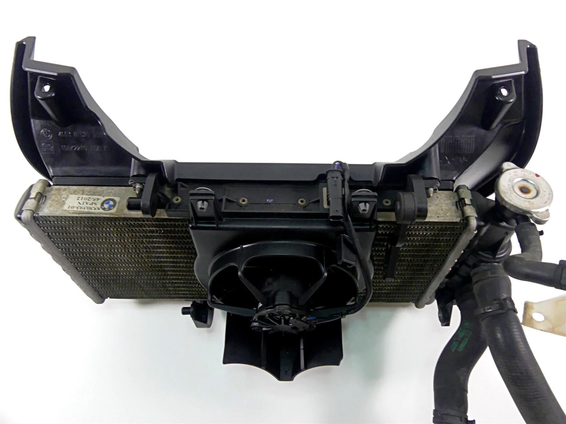 2013 BMW F800GS STD K72 Radiator Fan Reservoir Hoses Set -No Leaks 17118530393 {{ shop.shopifyCountryName }} - Mototech271