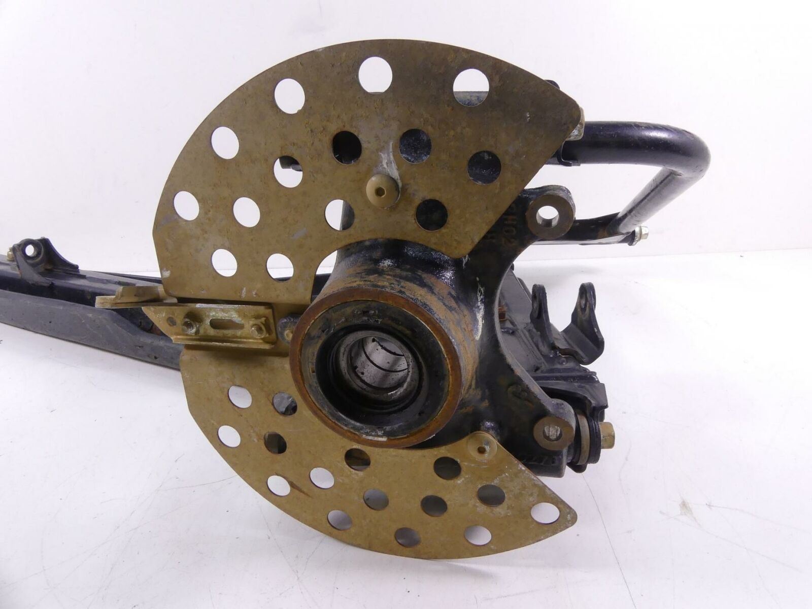 2016 Yamaha YXZ1000R EPS Left Rear Trailing Arm Knee Assembly Hub 2HC-F2107-30 {{ shop.shopifyCountryName }} - Mototech271