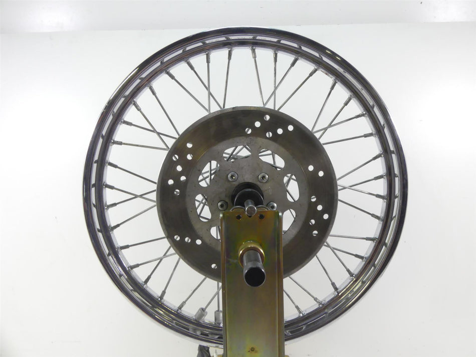 1993 Harley FXSTS Softail Springer Front Chrome Spoke Wheel Rim 21x2.15 43676-88 {{ shop.shopifyCountryName }} - Mototech271