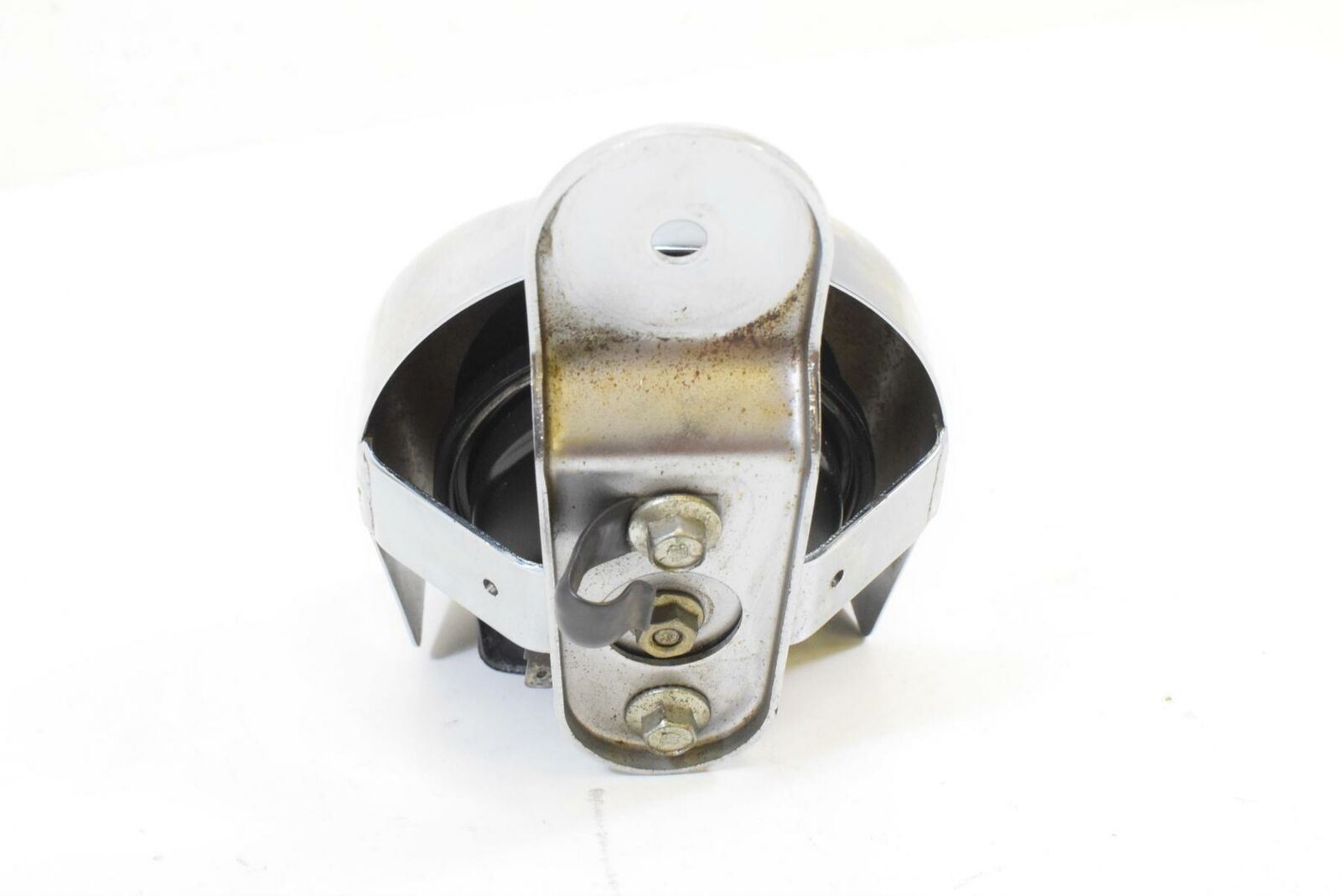 2002 Harley Touring FLHT Electra Glide Horn With Chrome Cover 61300478A {{ shop.shopifyCountryName }} - Mototech271