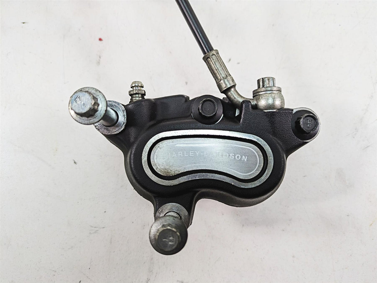 2012 Harley FLD Dyna Switchback Front Brake Caliper + Line 41300001 {{ shop.shopifyCountryName }} - Mototech271