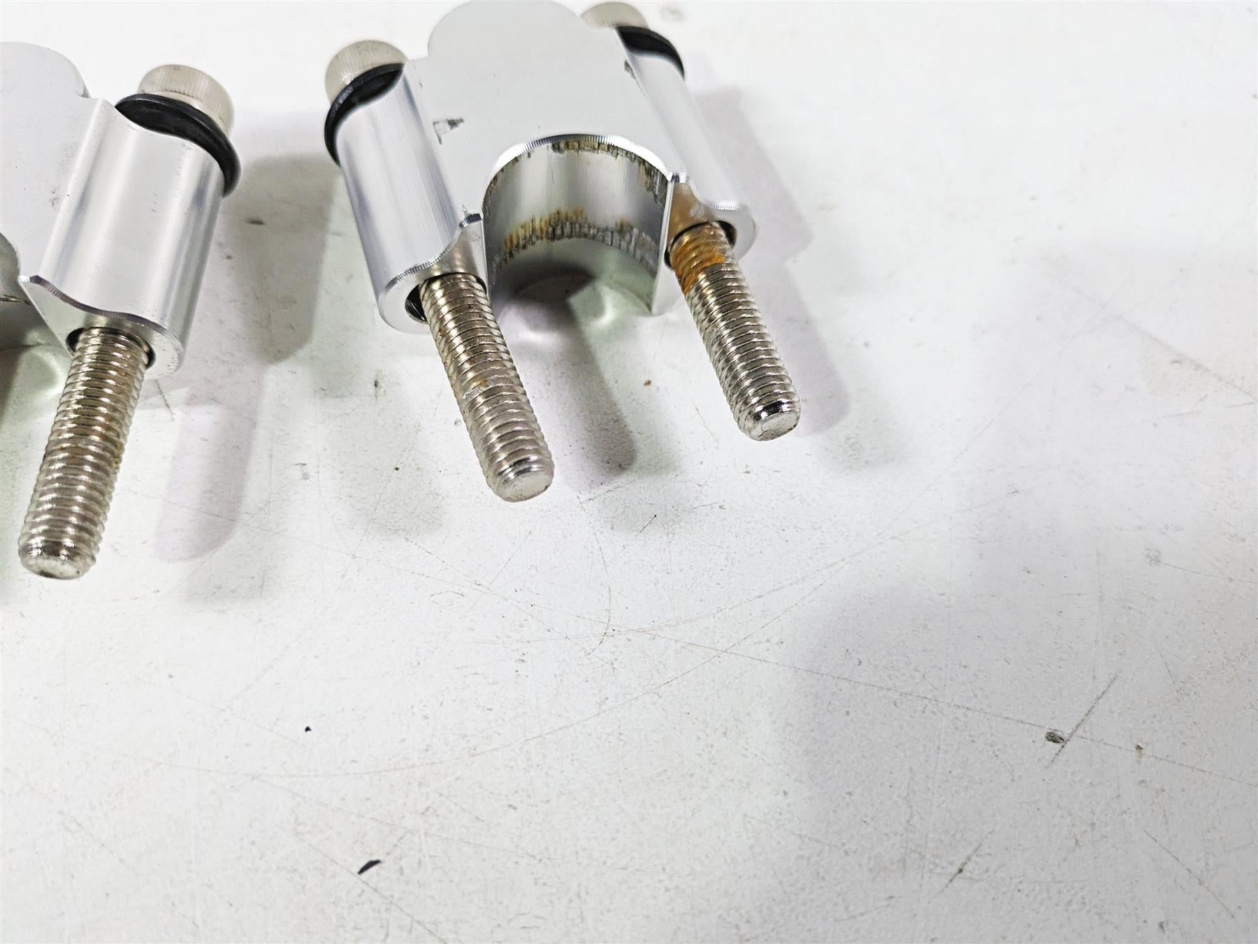 2023 Kawasaki KLR KL 650 Adventure 30mm Handlebar Riser Extensions {{ shop.shopifyCountryName }} - Mototech271