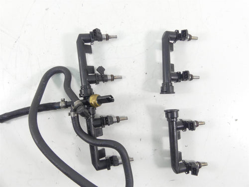 2012 BMW S1000RR K46 Fuel Injectors Rails Pressure Sensor Set - Read 13548532988 | Mototech271