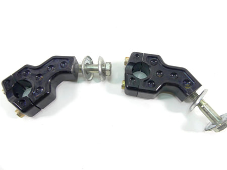 2011 Harley Softail FXS Blackline Joker Machine Dual 2.5" Riser Handlebar Set {{ shop.shopifyCountryName }} - Mototech271