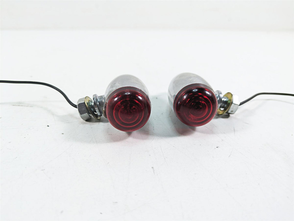 2000 Harley FXSTS Softail Springer Front Bullet Blinker Turn Signal Set {{ shop.shopifyCountryName }} - Mototech271