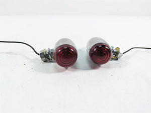 2000 Harley FXSTS Softail Springer Front Bullet Blinker Turn Signal Set