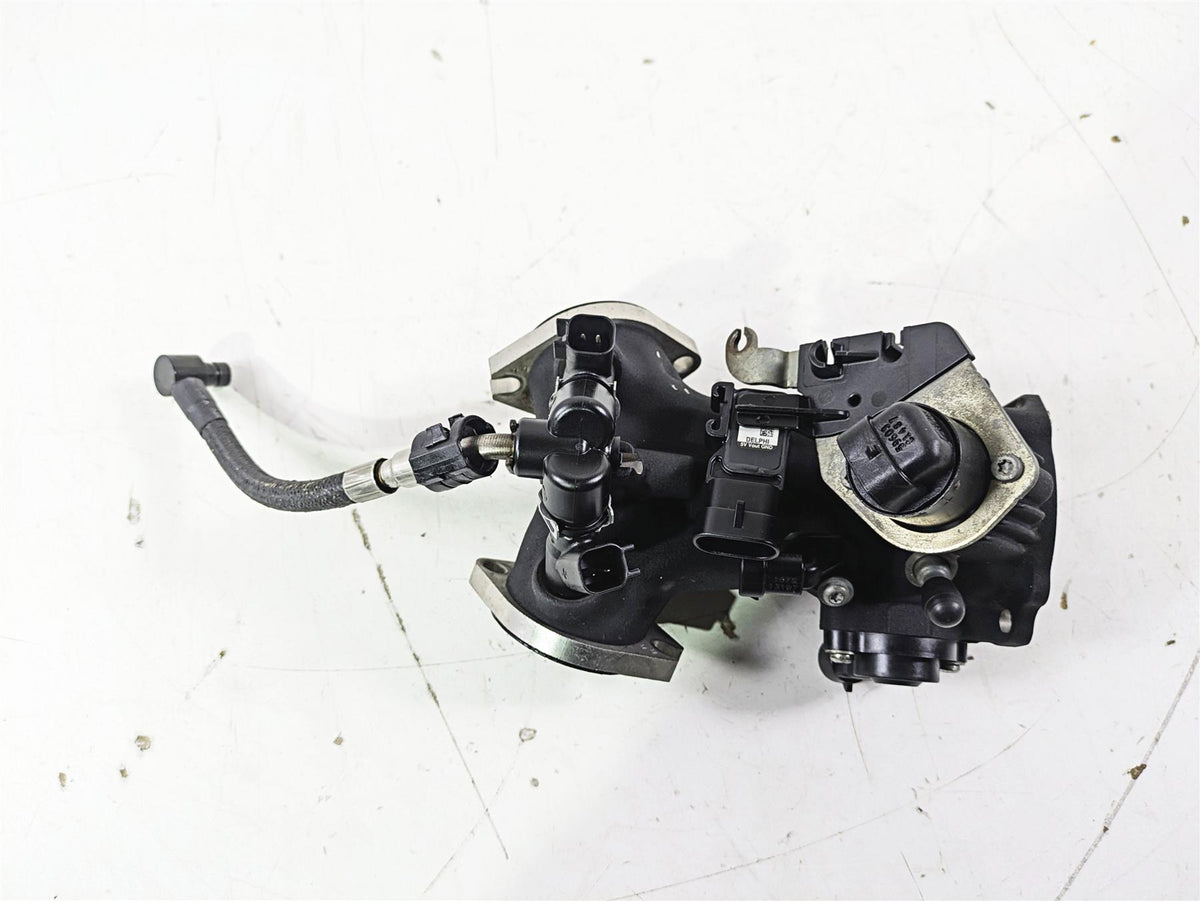 2007 Harley Touring FLHTCU SE CVO E-Glide Throttle Body Fuel Injectors 27641-06 {{ shop.shopifyCountryName }} - Mototech271
