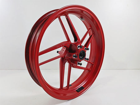 2019 Ducati 959 Panigale Straight 17x3.5 Front Wheel Red Rim 50121542AA {{ shop.shopifyCountryName }} - Mototech271