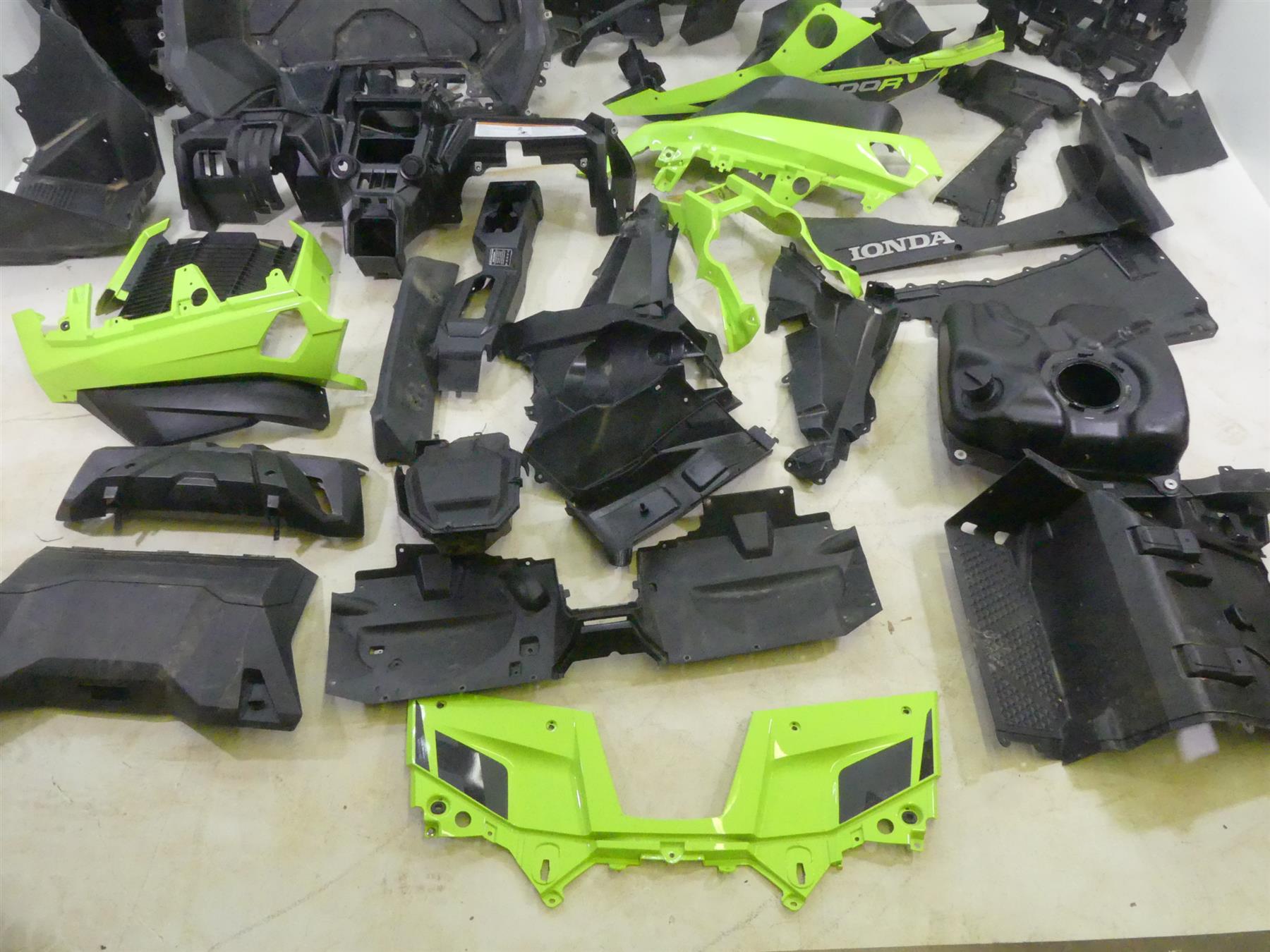 2019 Honda Talon SXS1000 S2R Fender Plastic Interiour Fairing Set GY153 {{ shop.shopifyCountryName }} - Mototech271