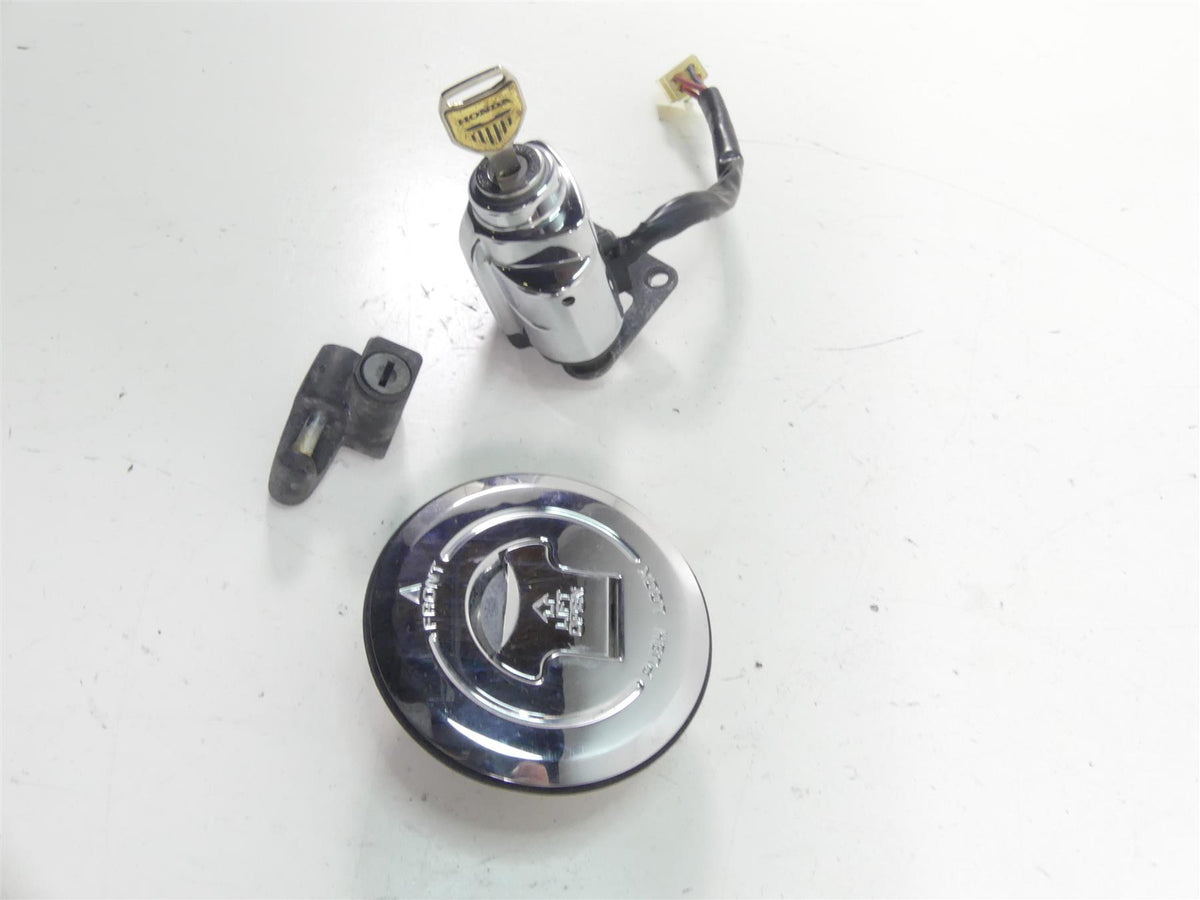 2003 Honda VTX1800 C Ignition Switch Key Lock Tank Cap Set 35010-MCH-010 {{ shop.shopifyCountryName }} - Mototech271