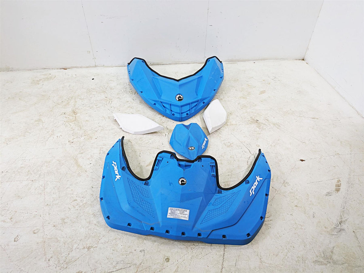 2016 Sea-Doo Spark 900 Gulfstream Blue Colored Body Plastic Cover Set 291004321 {{ shop.shopifyCountryName }} - Mototech271