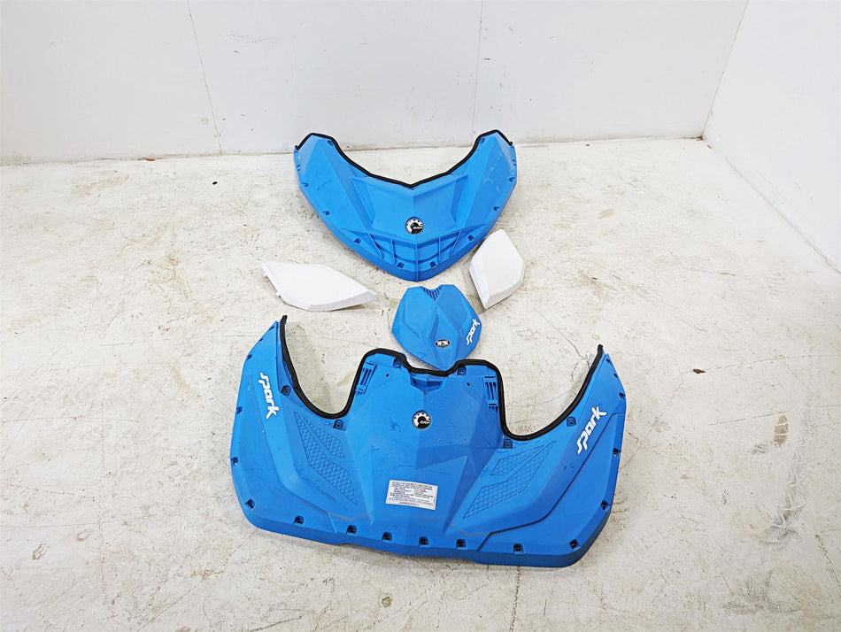 2016 Sea-Doo Spark 900 Gulfstream Blue Colored Body Plastic Cover Set 291004321 {{ shop.shopifyCountryName }} - Mototech271