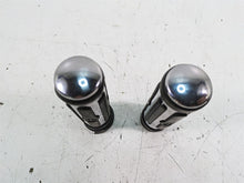 Load image into Gallery viewer, 2008 Harley FLHTCU Electra Glide Oem Chrome Rubber Hand Grip Set 56246-08 | Mototech271
