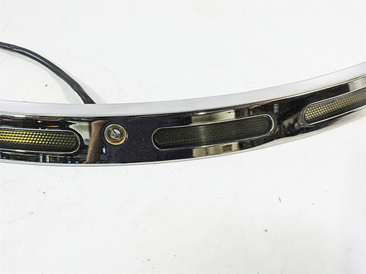 2011 Harley Touring FLHTCUSE CVO E-Glide Front Nose Fairing Running Light Trim {{ shop.shopifyCountryName }} - Mototech271