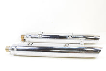 Load image into Gallery viewer, 2018 Indian Roadmaster Oem Exhaust Pipe Chrome Muffler Set 1262460 1262459 | Mototech271
