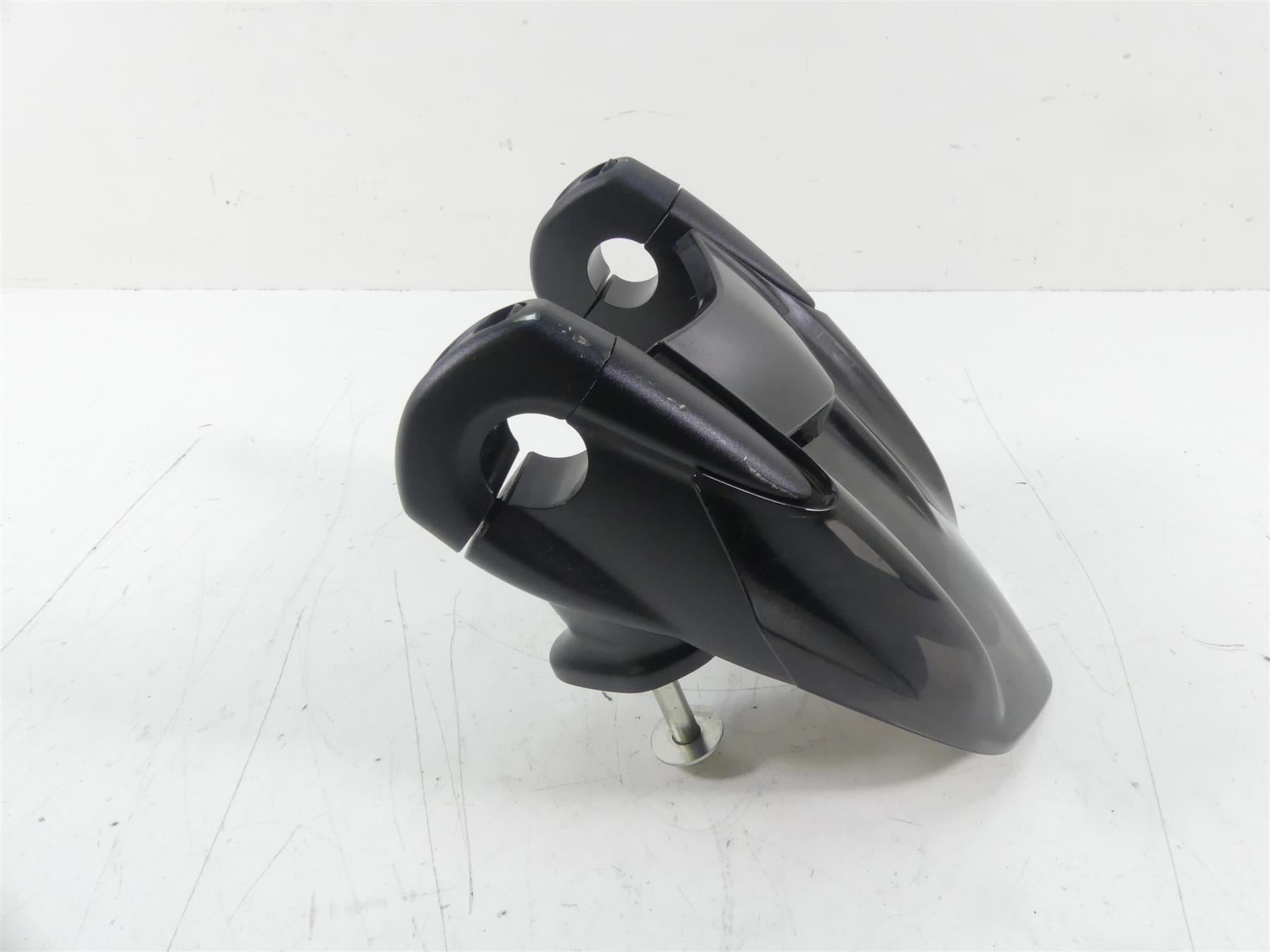 2015 Ducati Diavel Carbon Red Handlebar Handle Bar Riser + Windshield 36031651A {{ shop.shopifyCountryName }} - Mototech271