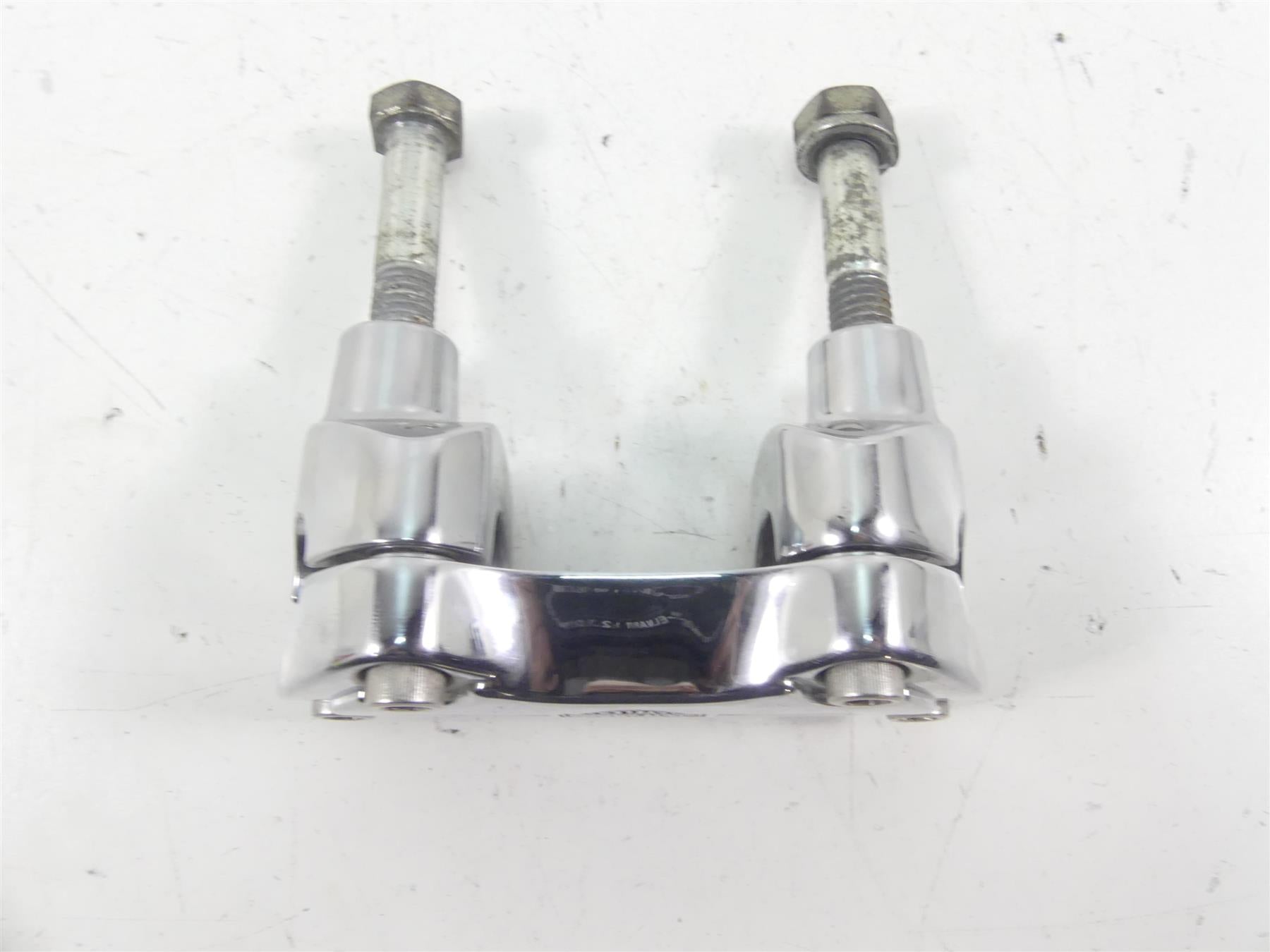 1998 Harley Dyna FXDL Low Rider Handlebar Riser Holder Clamps 56119-77A {{ shop.shopifyCountryName }} - Mototech271