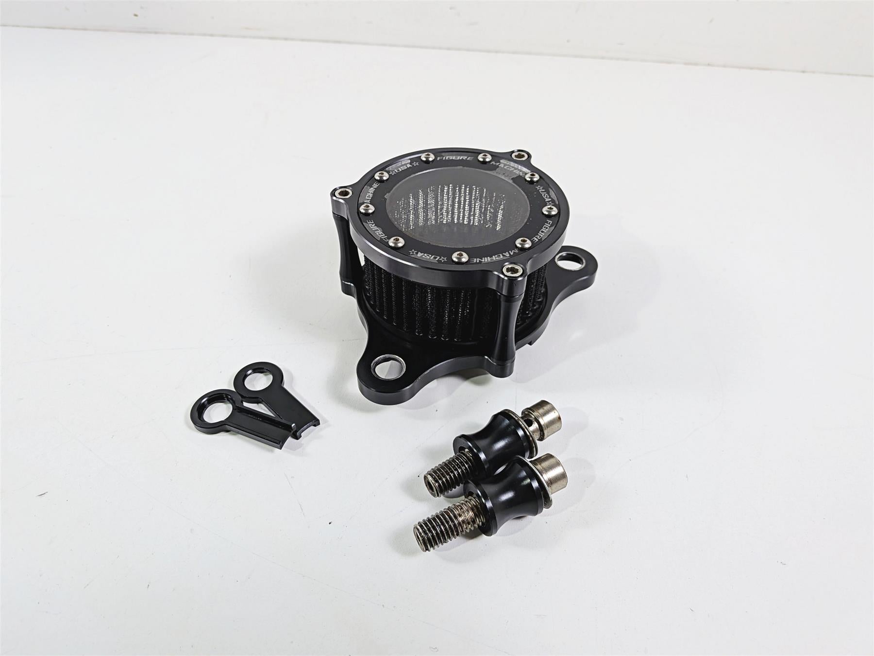 2006 Harley Sportster XL883 Low Figure Machine Air Filter Cleaner Breather {{ shop.shopifyCountryName }} - Mototech271