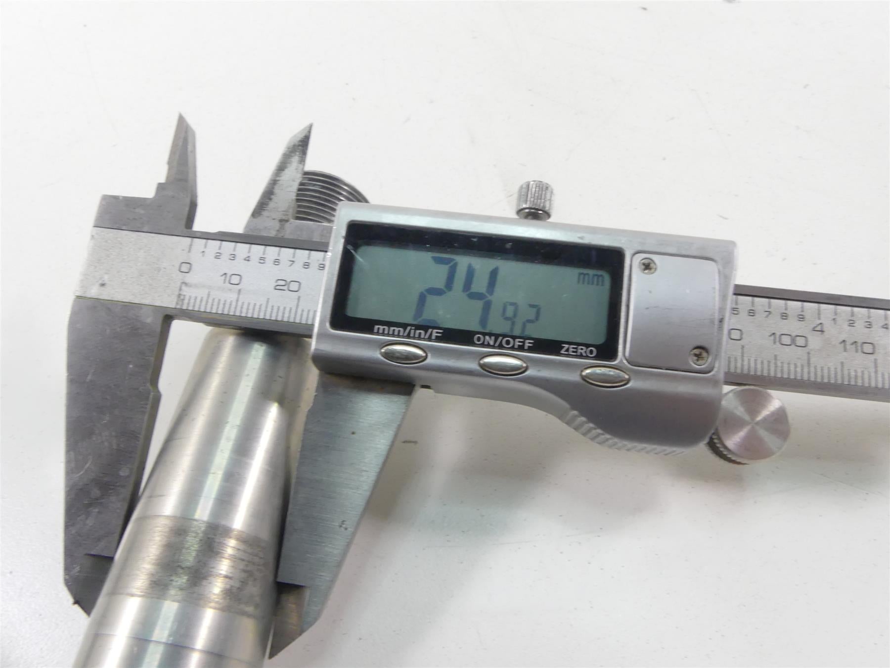 2013 BMW R1200GS K255 Adventure Front 25mm Axle Wheel Spindle 36318526446 {{ shop.shopifyCountryName }} - Mototech271