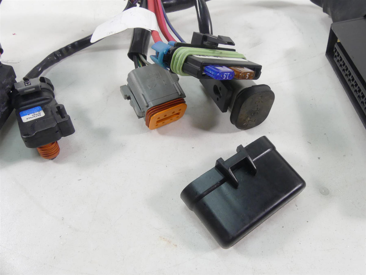 2001 Harley Touring FLHRCI Road King Engine Efi Wiring Harness - No Cut 70233-01 {{ shop.shopifyCountryName }} - Mototech271