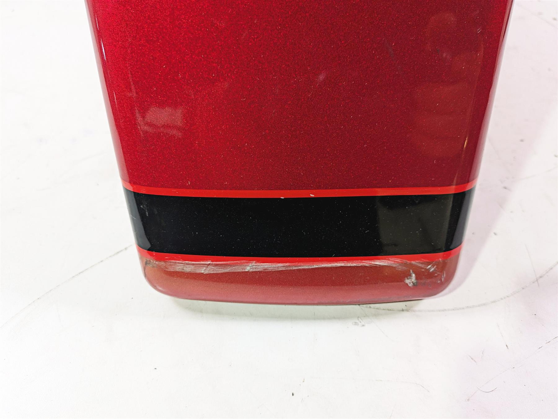 2007 Harley Touring FLHTCU SE CVO E-Glide Right Saddlebag Cherry Black Ice 88277-07 {{ shop.shopifyCountryName }} - Mototech271