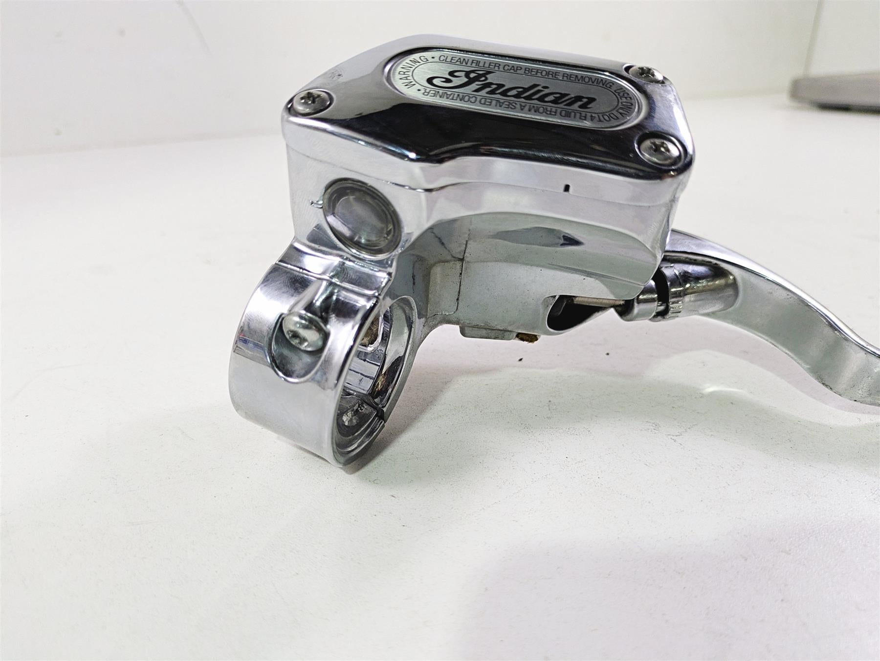 2017 Indian Chieftain Limited Chrome Front Brake Master Cylinder 15.8mm 2206239 {{ shop.shopifyCountryName }} - Mototech271