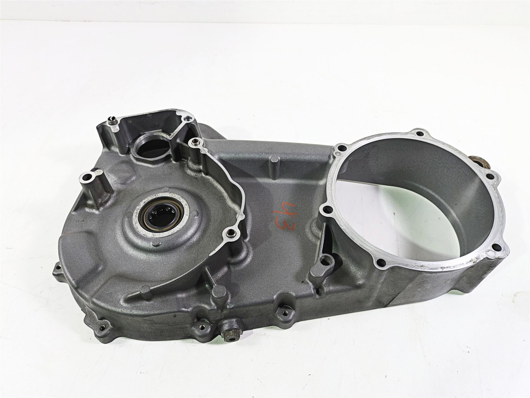 2011 Harley Touring FLHTCUSE CVO E-Glide Inner Primary Drive Cover 60677-07A {{ shop.shopifyCountryName }} - Mototech271