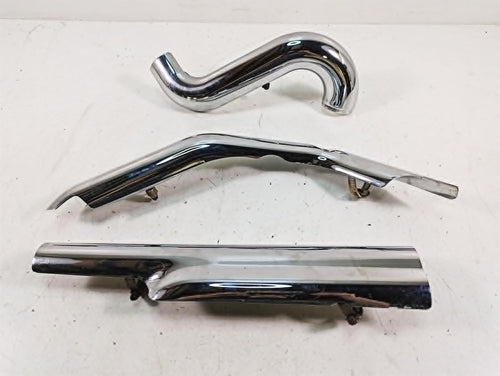 2010 Harley Touring FLHTCU Electra Glide Exhaust Header Heat Shield Set 65952-09 | Mototech271