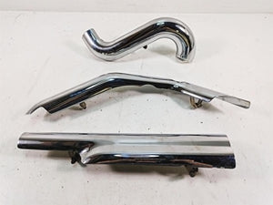 2010 Harley Touring FLHTCU Electra Glide Exhaust Header Heat Shield Set 65952-09 | Mototech271