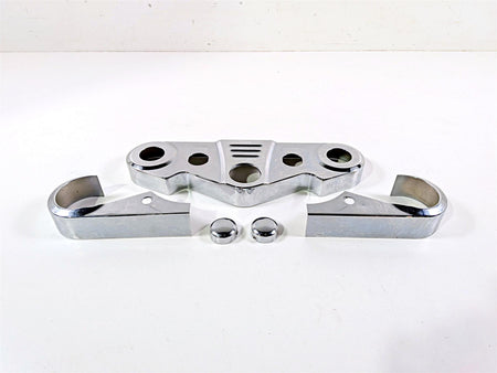 2003 Honda V-Twin VTX1800 C Kuryakyn Chrome Tripple Tree Cover Set 8681 {{ shop.shopifyCountryName }} - Mototech271