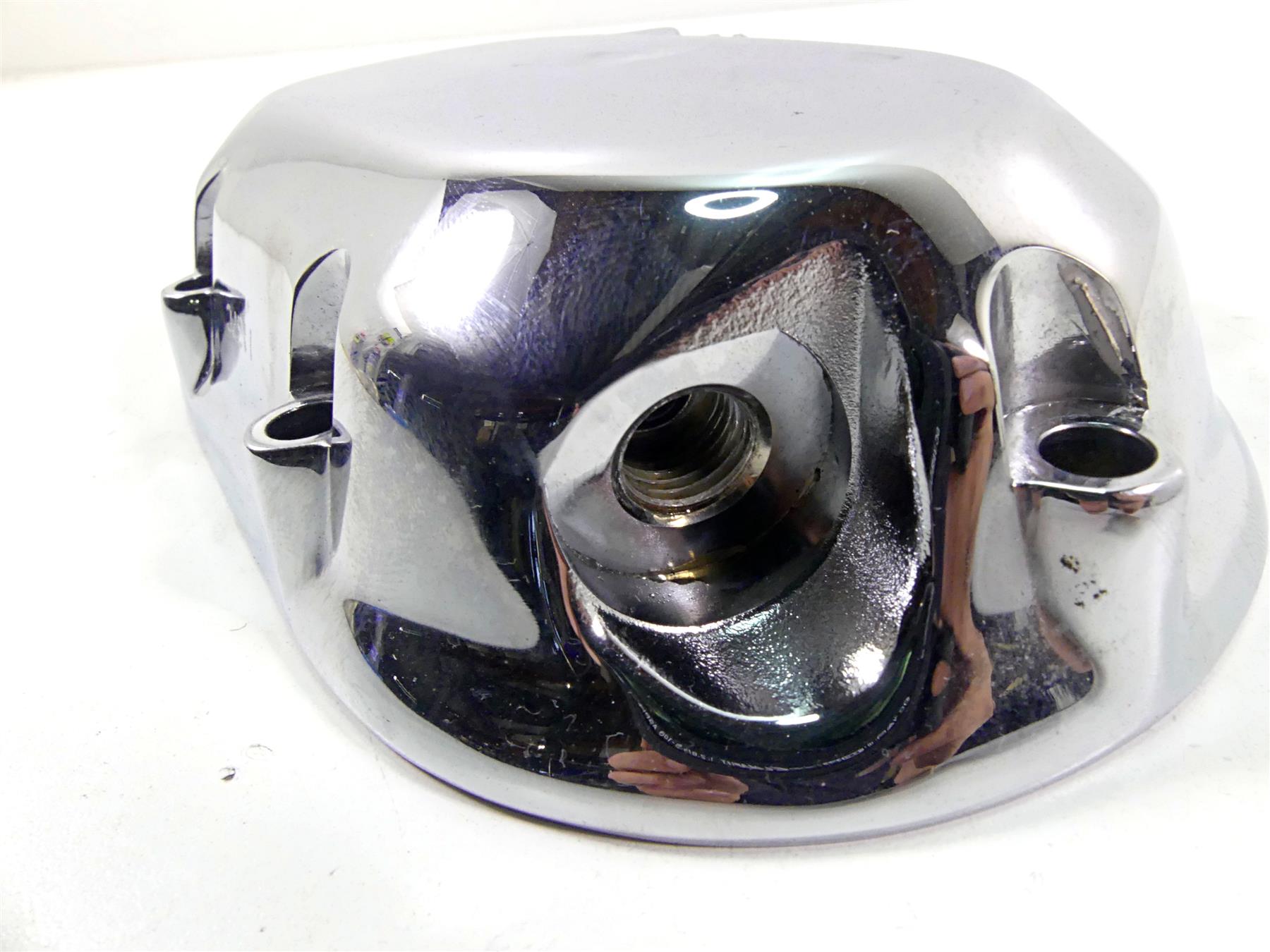 2007 Harley Touring FLHRSE CVO Road King Chrome Side Clutch Slave Cover 37137-07 {{ shop.shopifyCountryName }} - Mototech271
