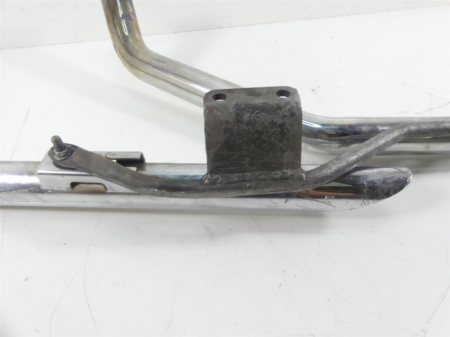 1978 Harley XLH1000 Sportster Ironhead Straight Pipe Exhaust Header Set {{ shop.shopifyCountryName }} - Mototech271