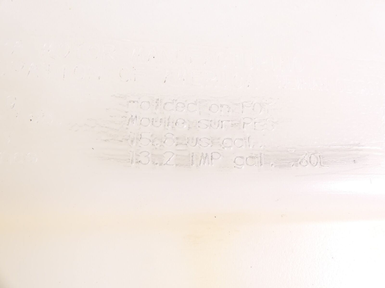 2013 Yamaha Waverunner VXS VX1800M Plastic Fuel Gas Petrol Tank F1K-U7711-10-00 {{ shop.shopifyCountryName }} - Mototech271