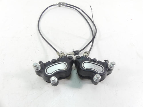 2015 Harley FXDF Dyna Fat Bob Front Brake Caliper + Line Set 41300001 41300002 | Mototech271