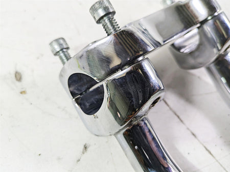2004 Harley Softail FLSTF Fat Boy Handlebar Riser Holder Set 56567-86B {{ shop.shopifyCountryName }} - Mototech271